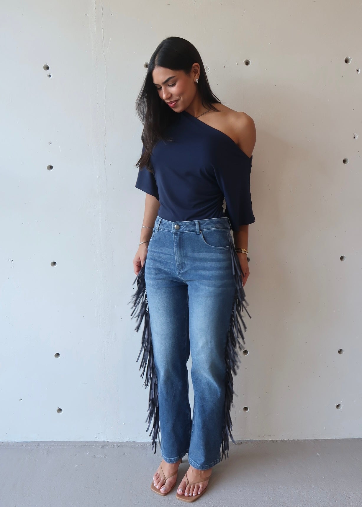 Taís Fringe Jean - Pre order