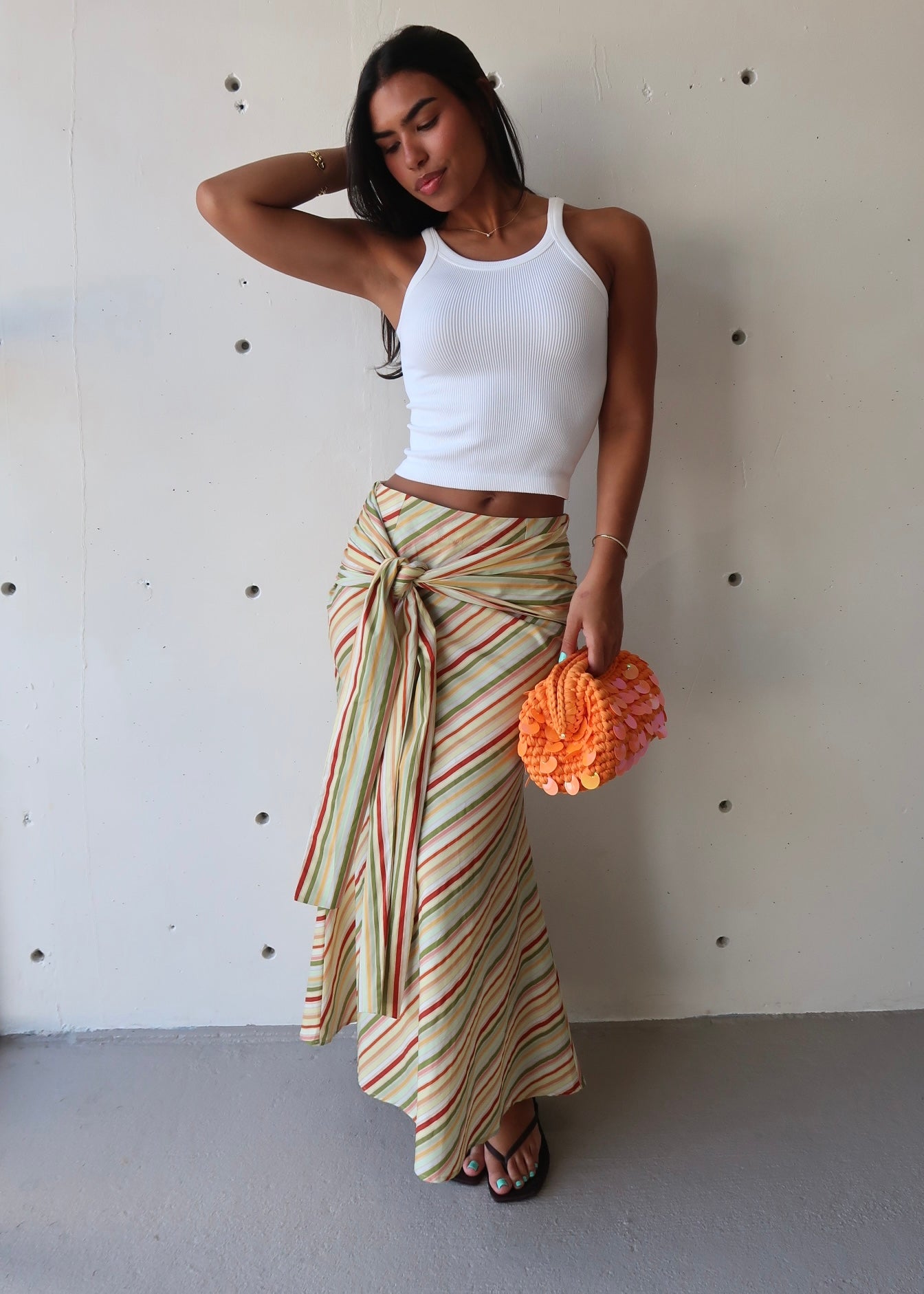 Palmé Knot Skirt