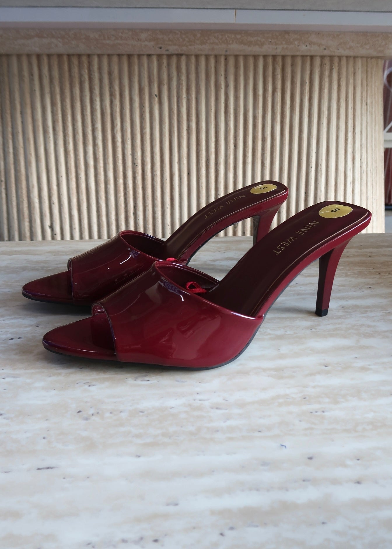 Burgundy Heels