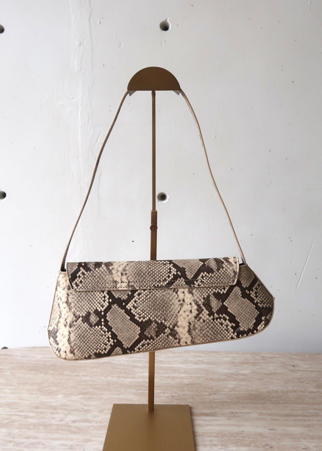 Zelié Snake Shoulder Bag