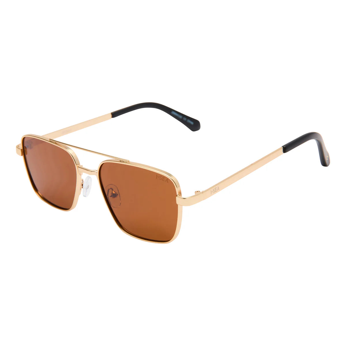 Brooks Gold/Brown Sunglasses - Morena Lucía