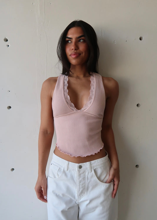 Mae Basic Top Blush - Morena Lucía
