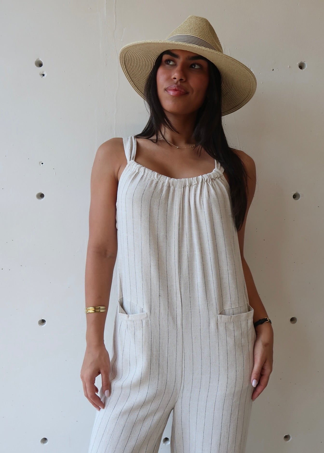Nora Stripes Jumpsuit