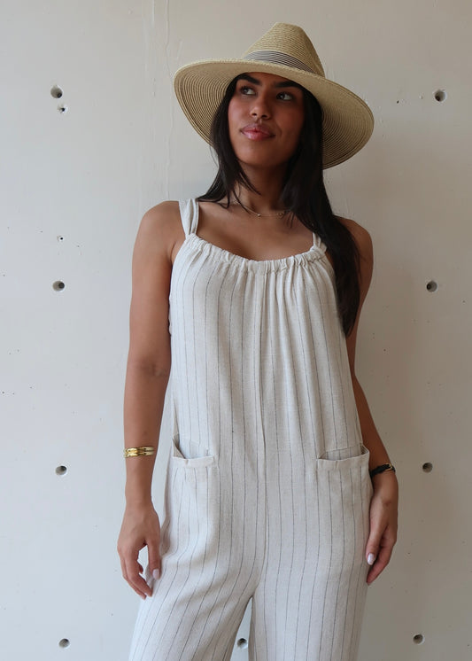 Nora Stripes Jumpsuit