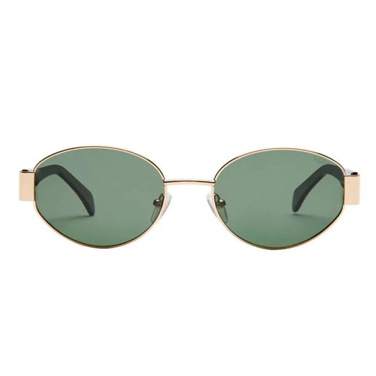 Lennox Gold/Green Sunglasses - Morena Lucía
