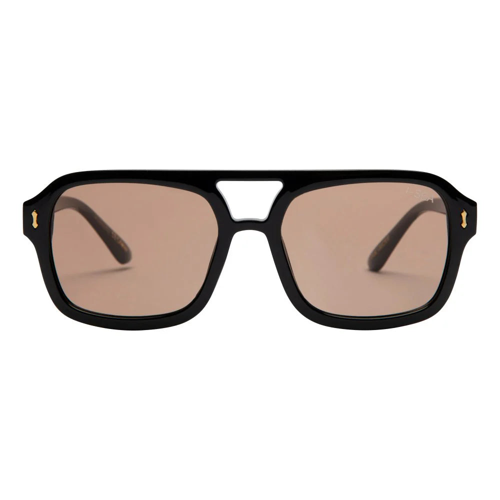 Royal Black/Cocoa Sunglasses - Morena Lucía