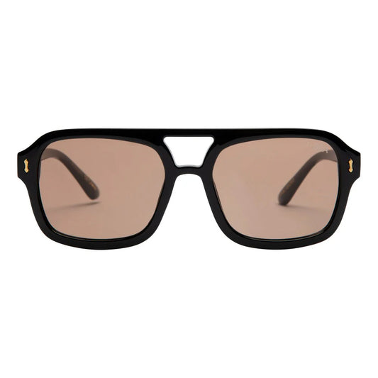 Royal Black/Cocoa Sunglasses - Morena Lucía
