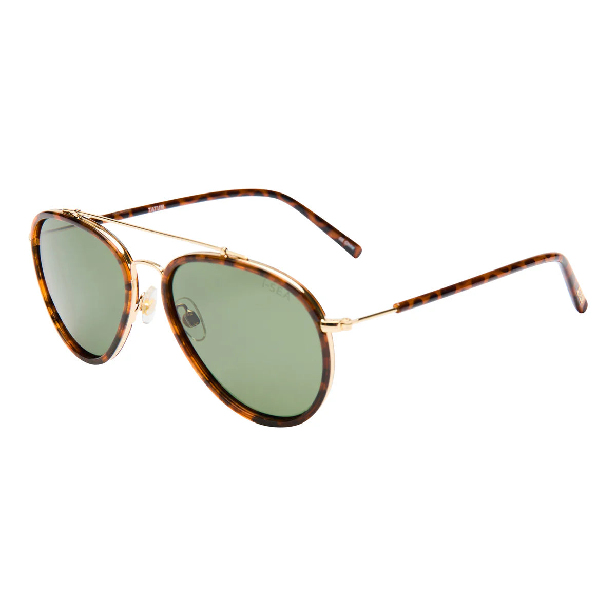 Tatum Tort/Green Sunglasses - Morena Lucía