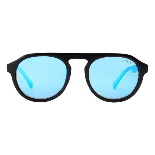 Ivan Florence Black/Blue Sunglasses - Morena Lucía