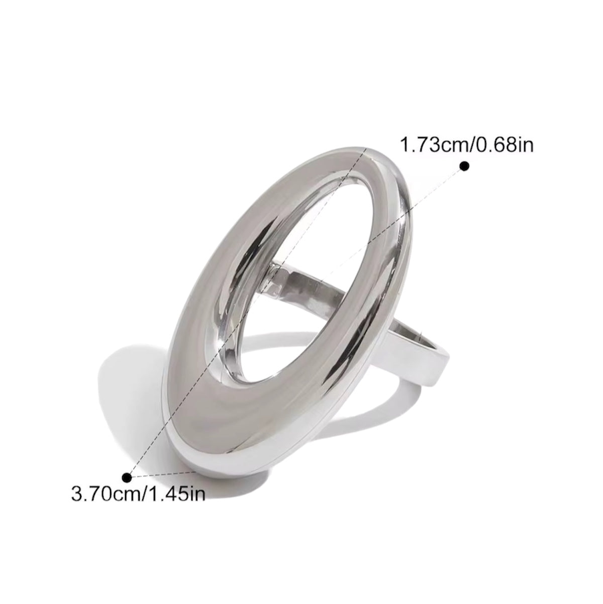 Inez Ring - Silver - Morena Lucía