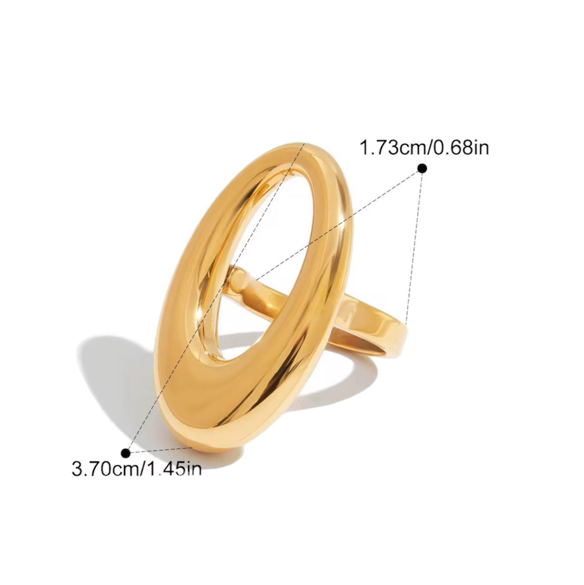 Inez Ring - Gold