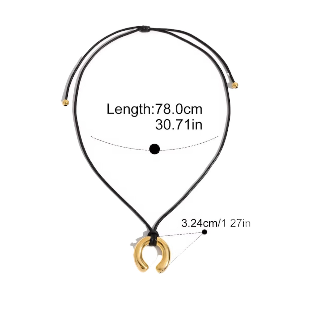 Willow Necklace - Gold - Morena Lucía