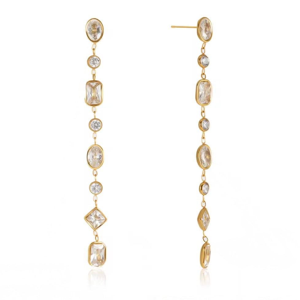 Hyacinth Earrings - White - Morena Lucía
