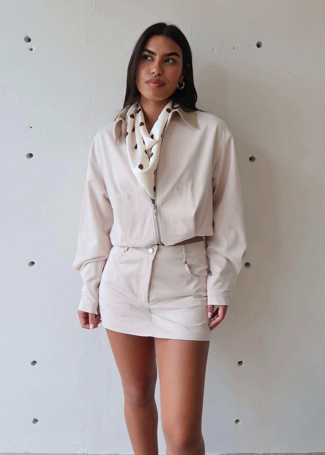 Bruna Polka Dot Scarf - Morena Lucía