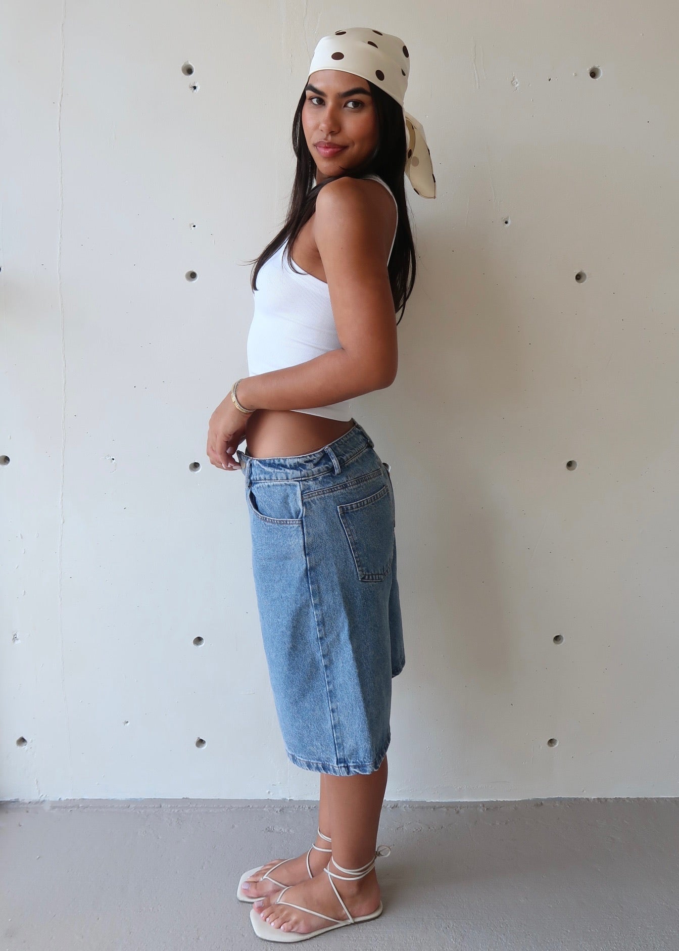 Haley Basic Top White - Morena Lucía