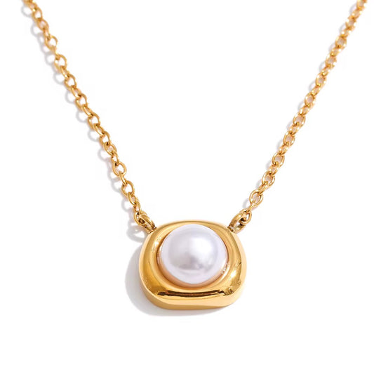 Alba Pearl Necklace - Morena Lucía