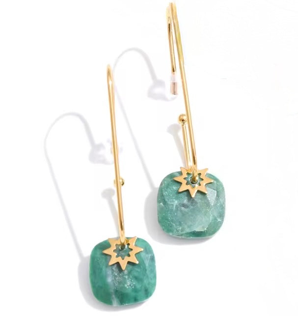 Anya Earrings - Turquoise - Morena Lucía