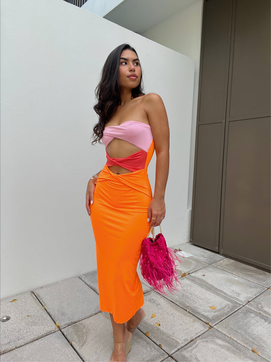 sunset dress
