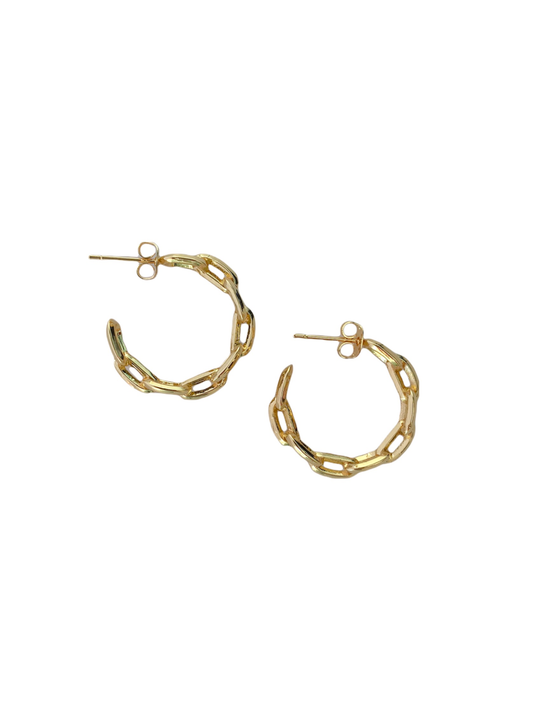 link hoops - Morena Lucía