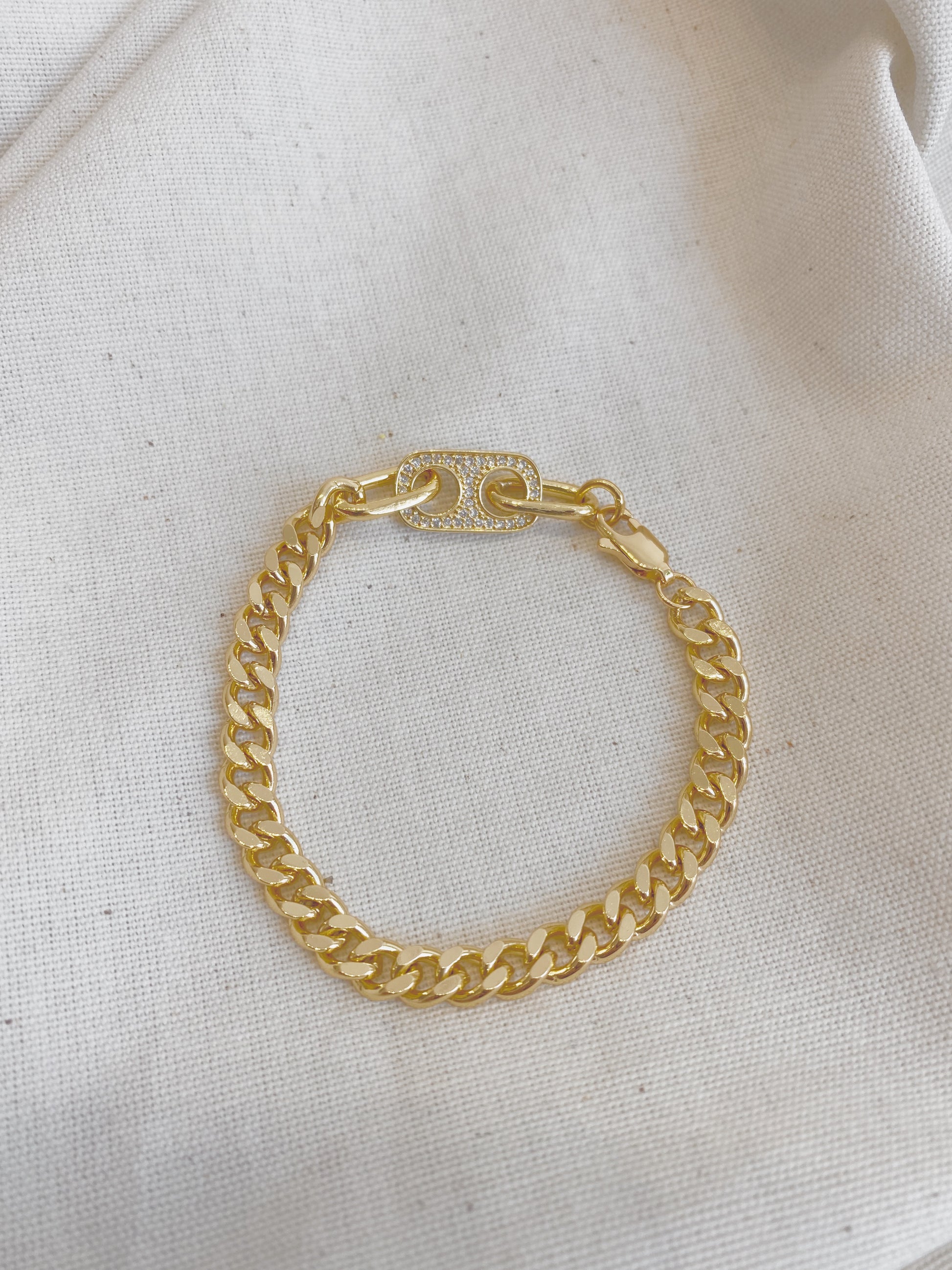 link cuban bracelet - Morena Lucía
