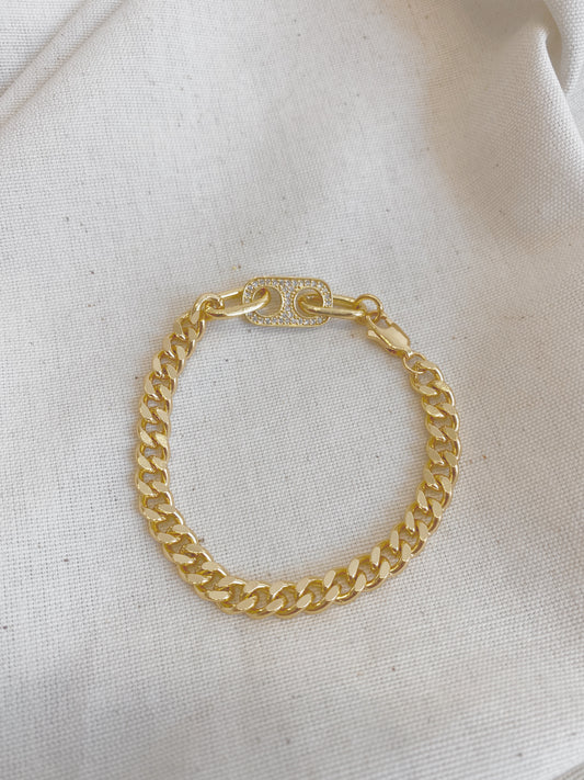 link cuban bracelet - Morena Lucía