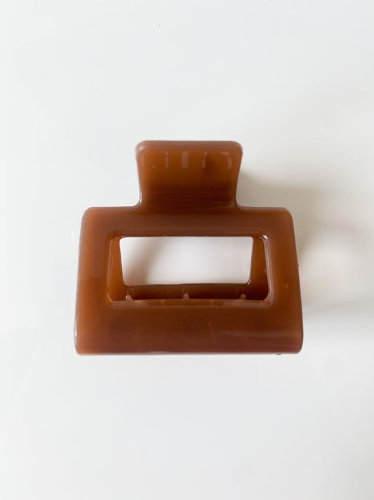mocha hair-clip - Morena Lucía
