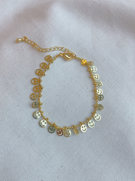 smiley face bracelet - Morena Lucía